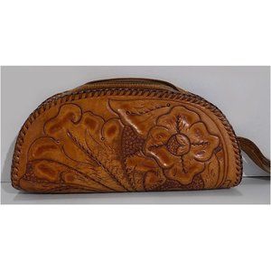 Artisan Crafted Leather Clutch Small Purse